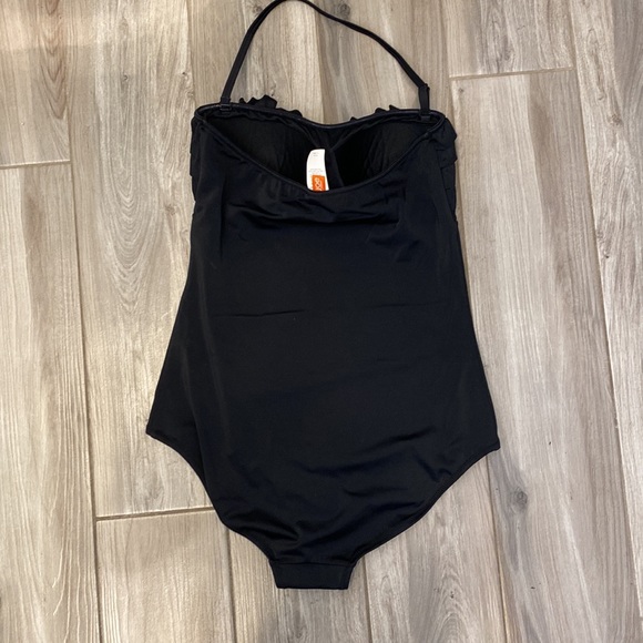 Joe Fresh One Piece Ruffled bathing suit - Picture 3 of 5
